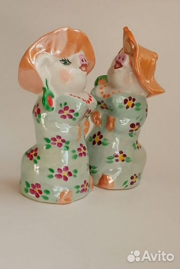 Фарфоровые статуэтки дулево