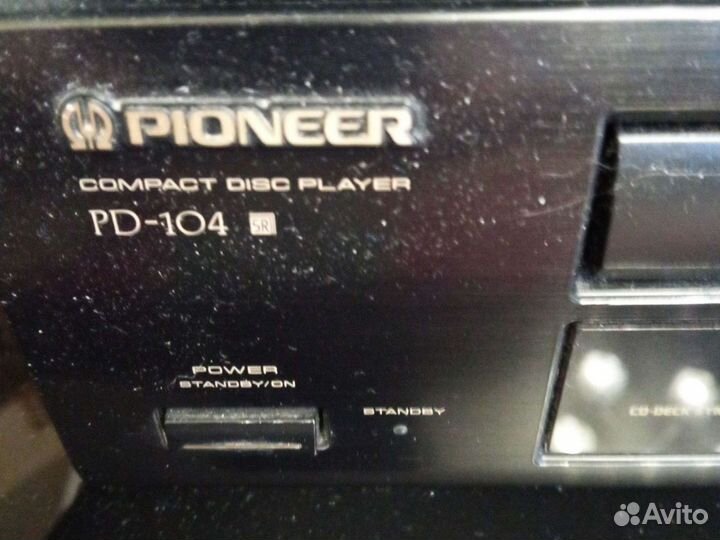 Cd проигрыватель pioneer PD-104