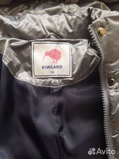 Пальто зимнее для девочки Kiwiland