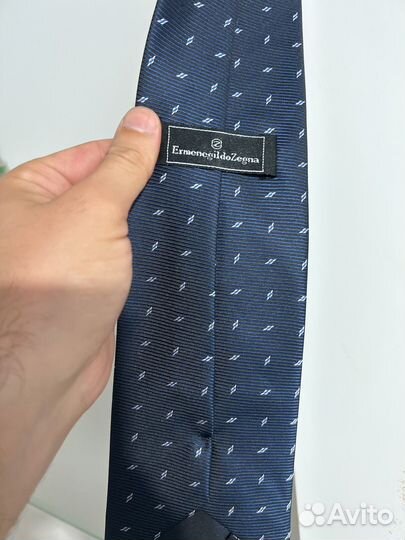 Галстук ermenegildo zegna оригинал мужской