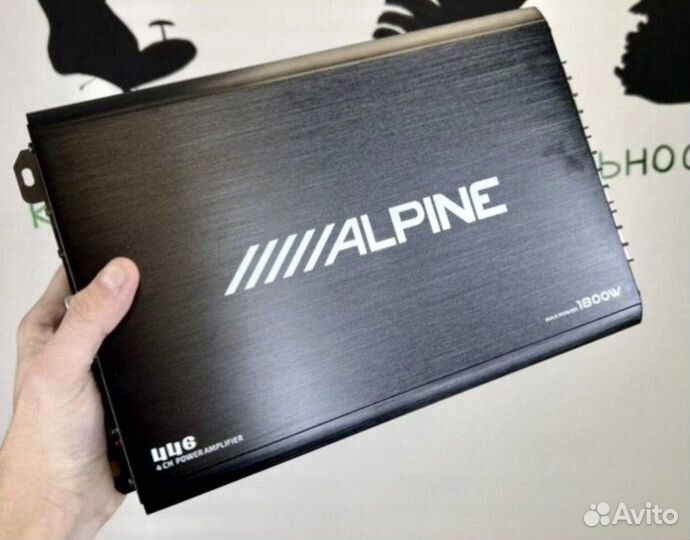 Усилитель alpine новый