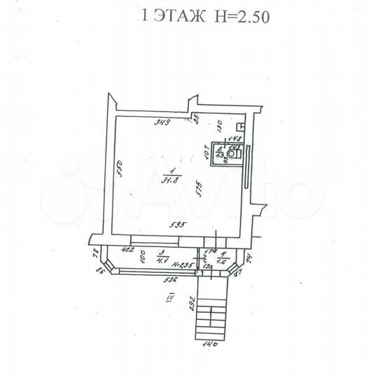 Свободного назначения, 38.8 м²