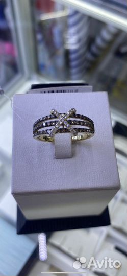 Кольцо с бриллиантами