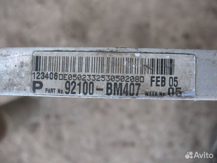 Радиатор кондиционера Nissan Primera P12/AlmeraN16