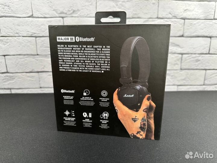 Наушники Marshall major 3 bluetooth