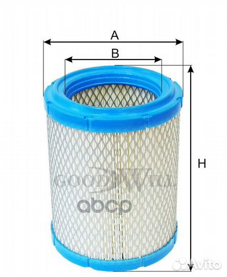 Фильтр воздушный GoodWill 423