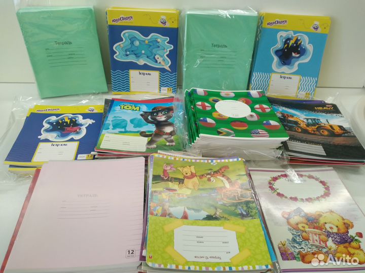 Тетради 12 л любая линия