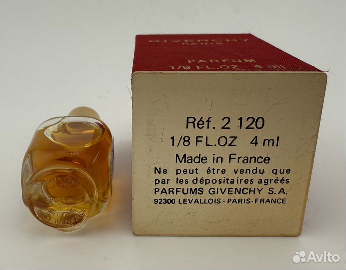 Givenchy L'Interdit parfum 4 мл винтаж