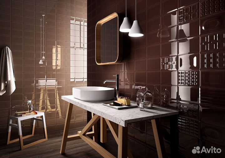 Плитка Imola cento PER cento Cacao Matt H 12х18