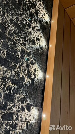 Точечное освещение для бани сауны Cariitti