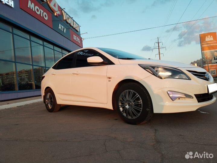 Hyundai Solaris 1.6 AT, 2015, 169 000 км