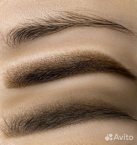 Перманентный макияж Пудровое напыление Татуаж