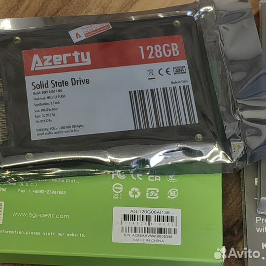 Новые SSD 2.5 120-128gb