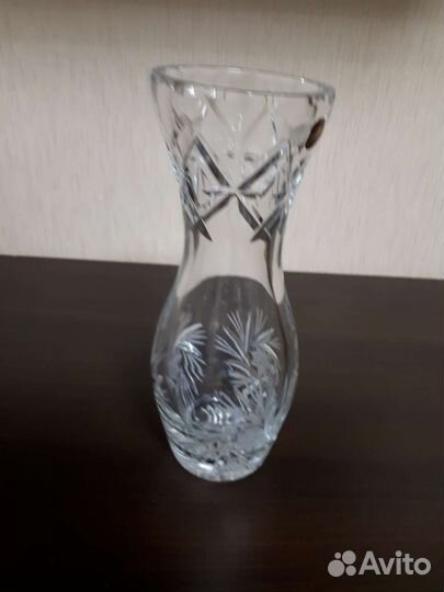 Вазы хрусталь и стекло