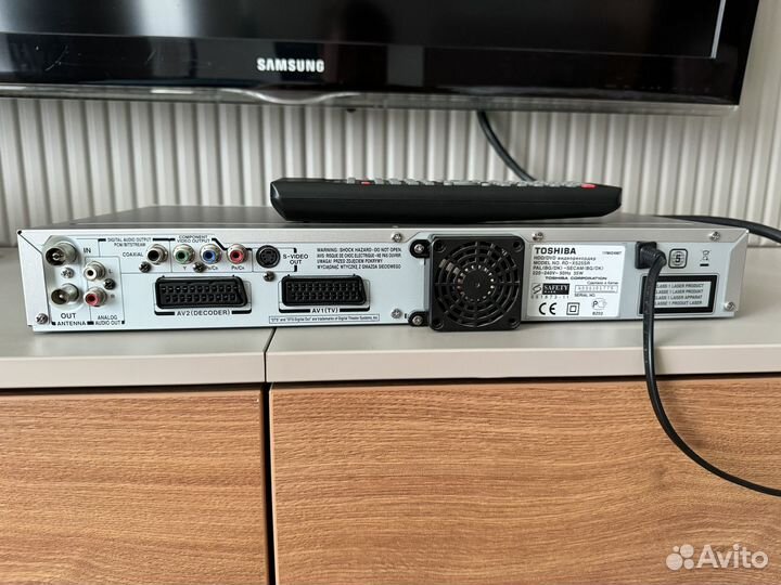 DVD рекордер toshiba RD- XS25
