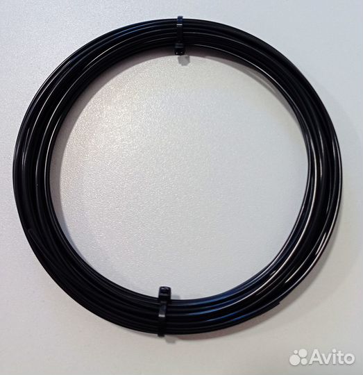 Esun Pla+ Черный пластик для 3D печати 10м пробник