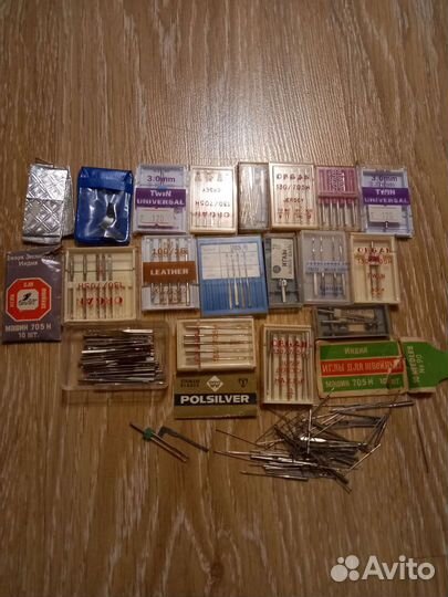 Иголки и запчасти для ручных швейных машинок