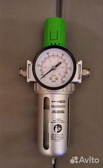 Фильтр воздушный есо с регулятором давления 1/2