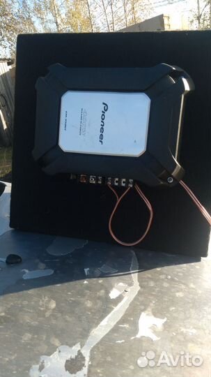 Сабвуфер и усилитель pioneer