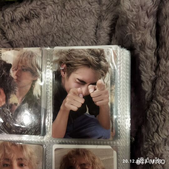 Карта Тэхён BTS Layover