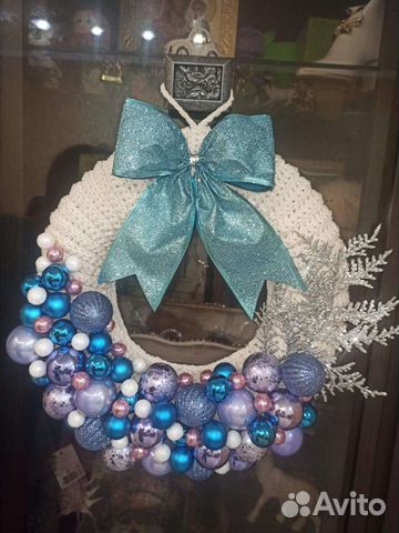 Венок вязанный