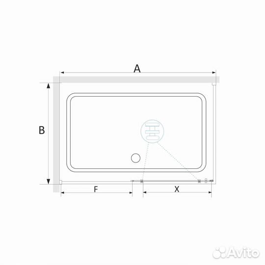 Душ. уголок RGW 120x80 Черный Stilvoll 323242128