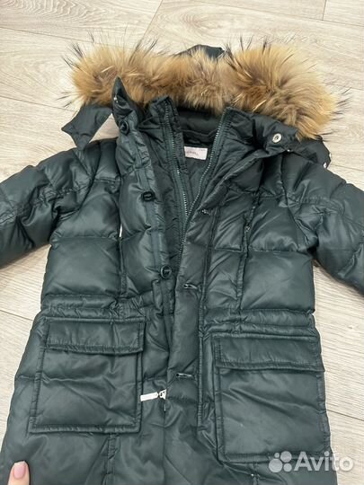 Пуховик зимний для мальчика
