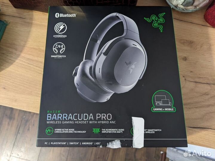 Новые игровые наушники Razer Barracuda Pro