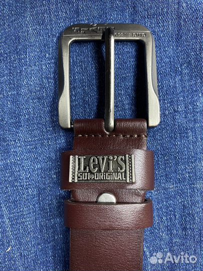 Ремень мужской кожаный Levi’s