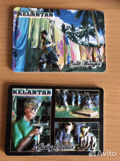 Магнит на холодильник из Малайзии