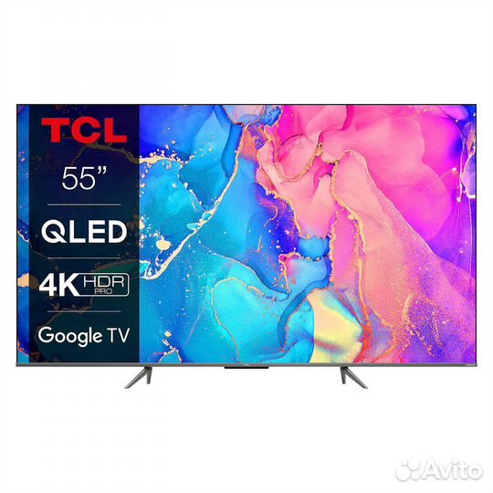 Телевизор TCL 55C635, 4K UHD Android TV