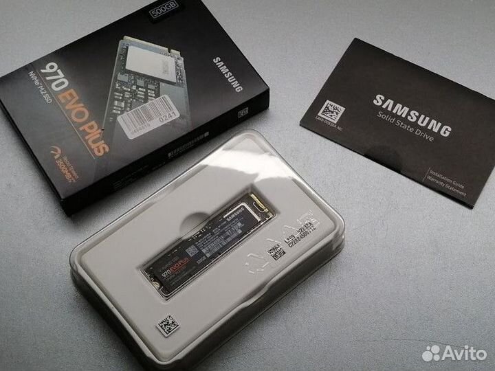 Samsung 970 EVO Plus 500GB SSD M2 NMMe
