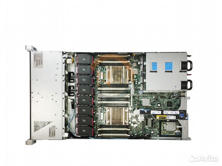 Сервер HP DL360p Gen8 4LFF 2x E5-2670 64GB 750W