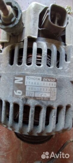 Генератор toyota 1 nzfe