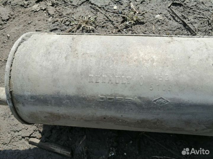 Глушитель в сборе Renault Logan 1