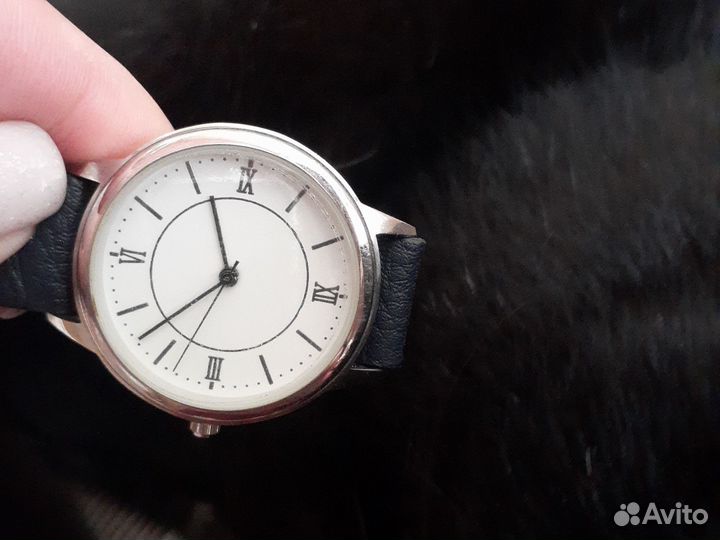 Часы синие унисекс
