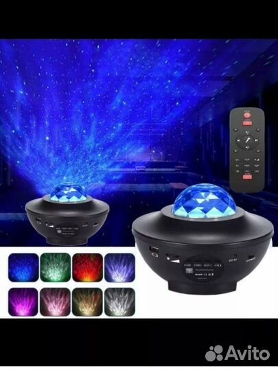 Ночник колонка проектор звездное небо