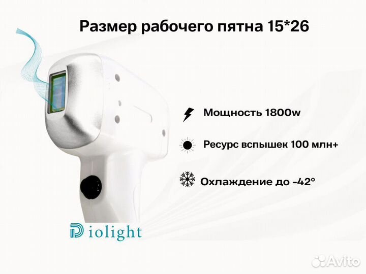 Диодный лазер для эпиляции DioLight Ultra'One 3531