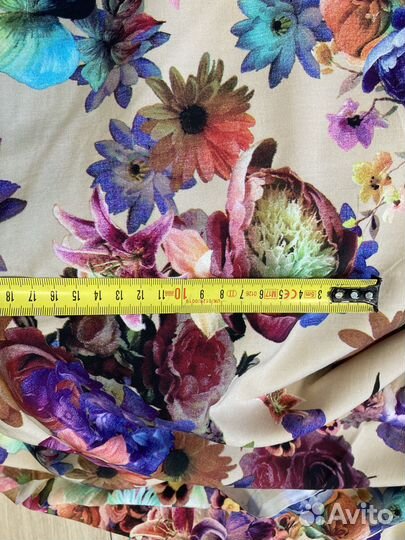 Ткань штапель вискоза. Длина 260см