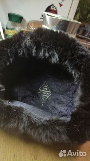 Шапка ушанка из кролика, СССР, фабрика рот-фронт