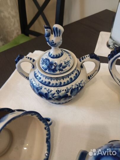 Чайный сервиз гжель