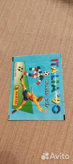 Запечатанный пакетик Panini Чемпионат мира 1990