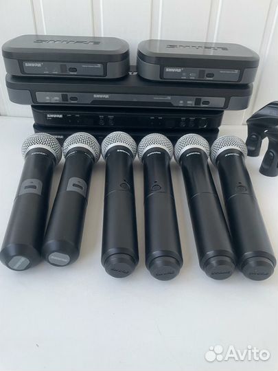 Радиосистемы Shure PG58 на 2 микрофона (Original)