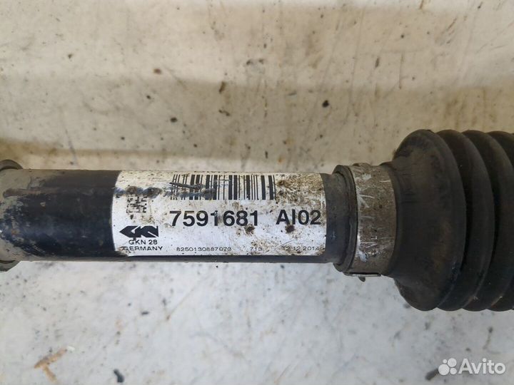 Полуось левая передняя BMW X1 (E84)