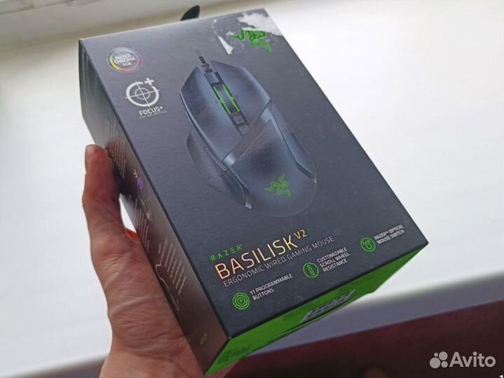 Мышь проводная Razer Basilisk V2 Новая