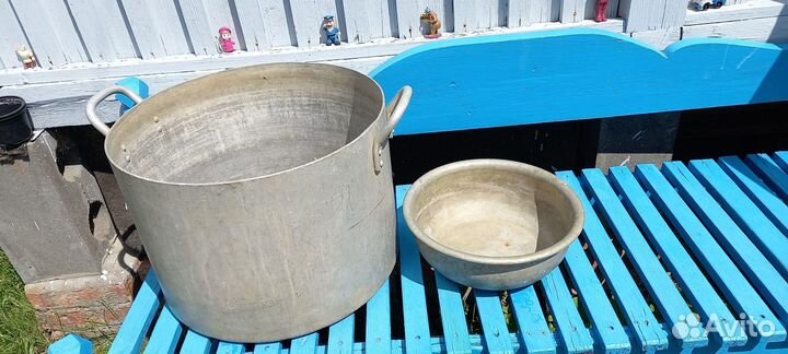 Кастрюля алюминиевая 50 литров