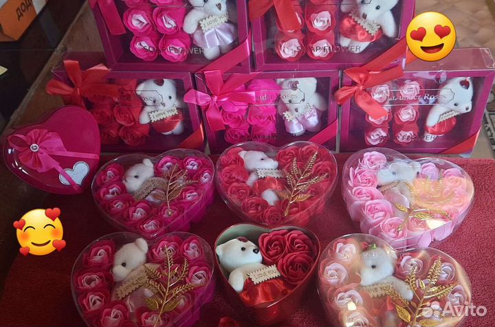 Мыльные розы, наборы