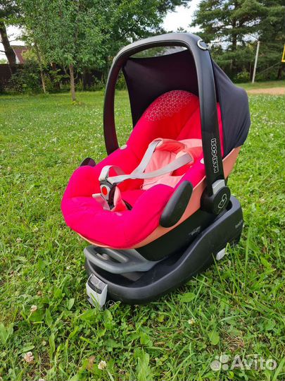 Автолюлька maxi cosi с базой isofix