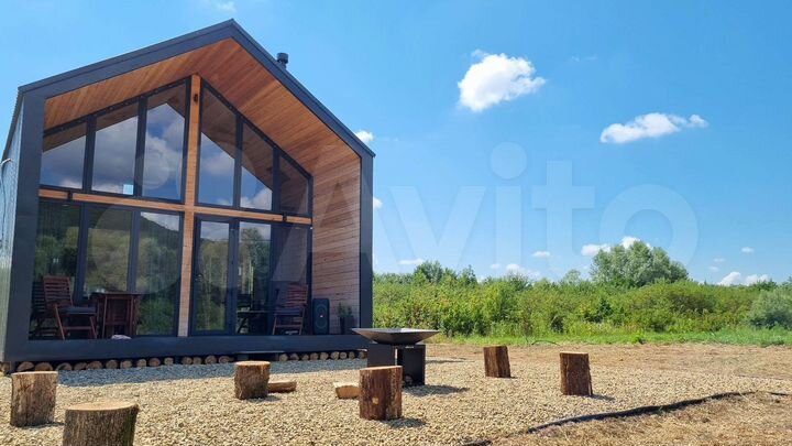 Коттедж 65 м² на участке 8 сот.