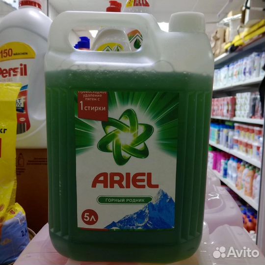 Гели для стирки(разлив с завода) 5 литров
